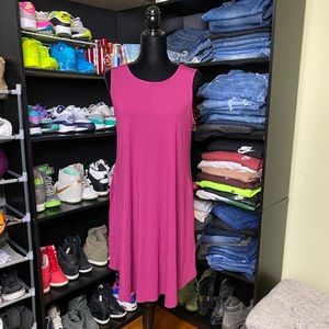 NWT Eileen Fisher Jewel Neck K/L Dress Women’s Sz Medium M